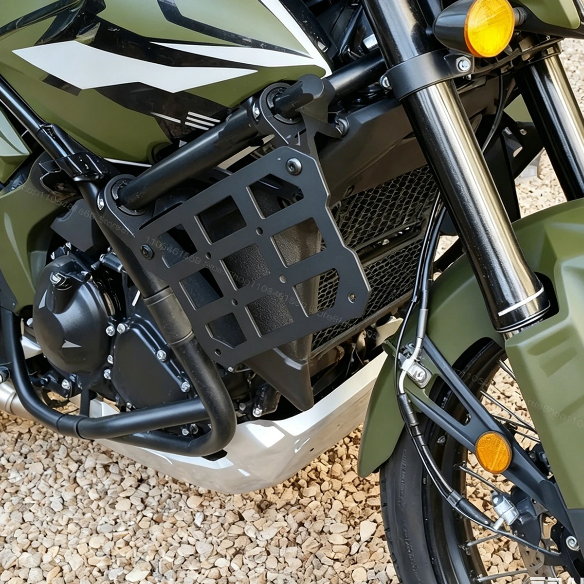 Motorcycle Bumper Molle Panel For Trunk Storage Aluminum Alloy Waterproof Tactical Molle Organizer Modular Storage