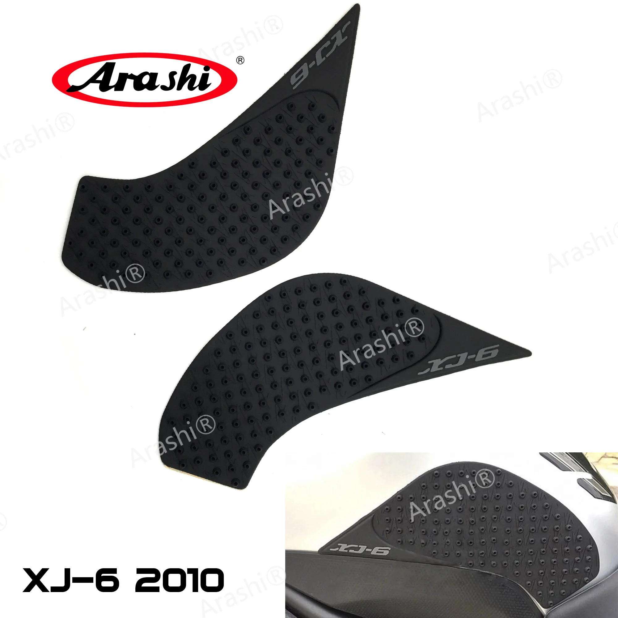 XJ-6 2010-2016 Motorcycle Fuel Tank Traction Pads Side Gas Knee Grip Protector Decal Sticker For YAMAHA XJ6 XJ-6 2011 2012 2013