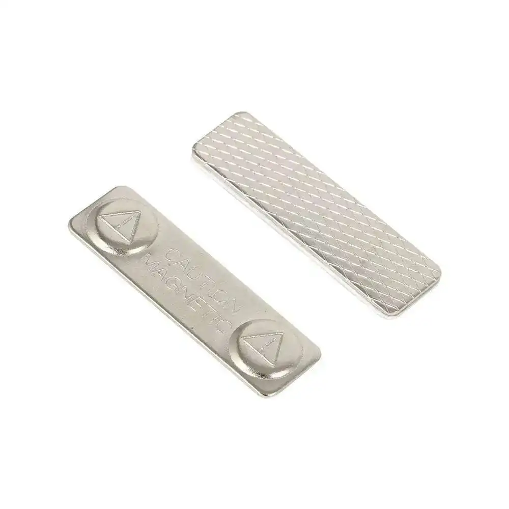 10pcs Magnetic Name Badge Tags Magnet Attachments Finding Backing Self Adhesive