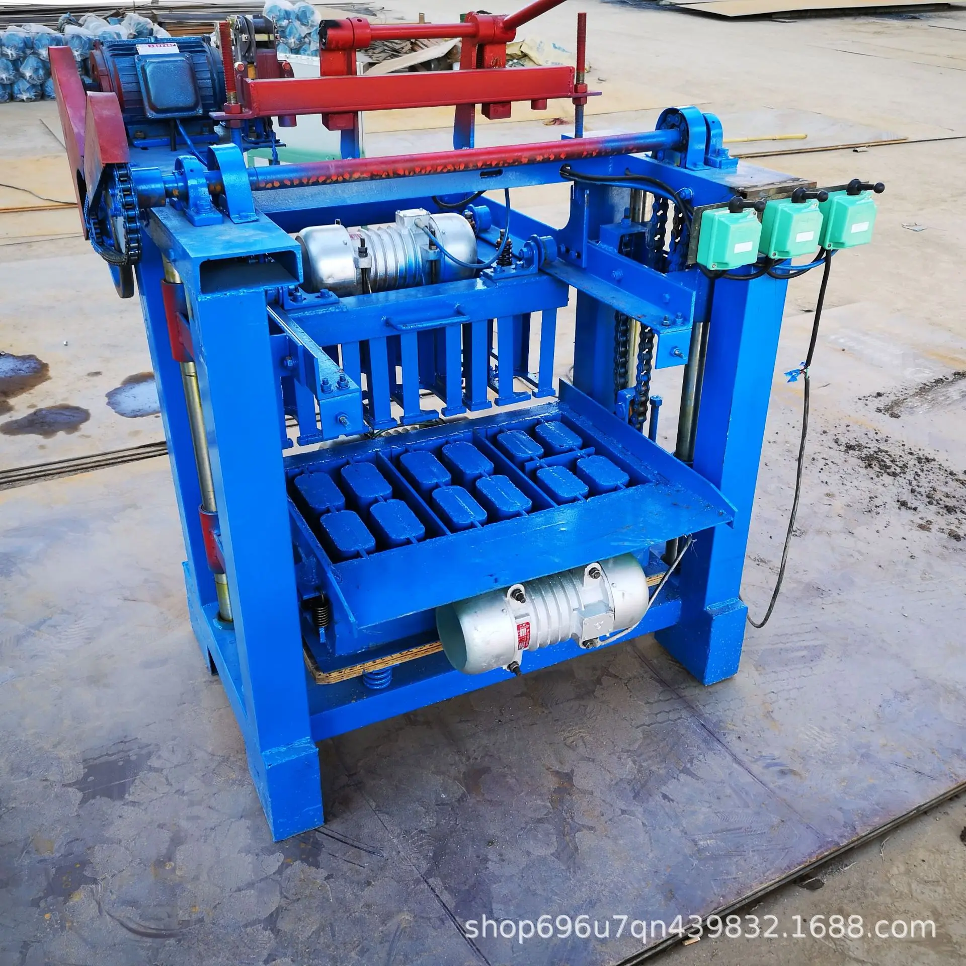 

Cement block molding machine Hollow brick molding machine Concrete brick molding machine