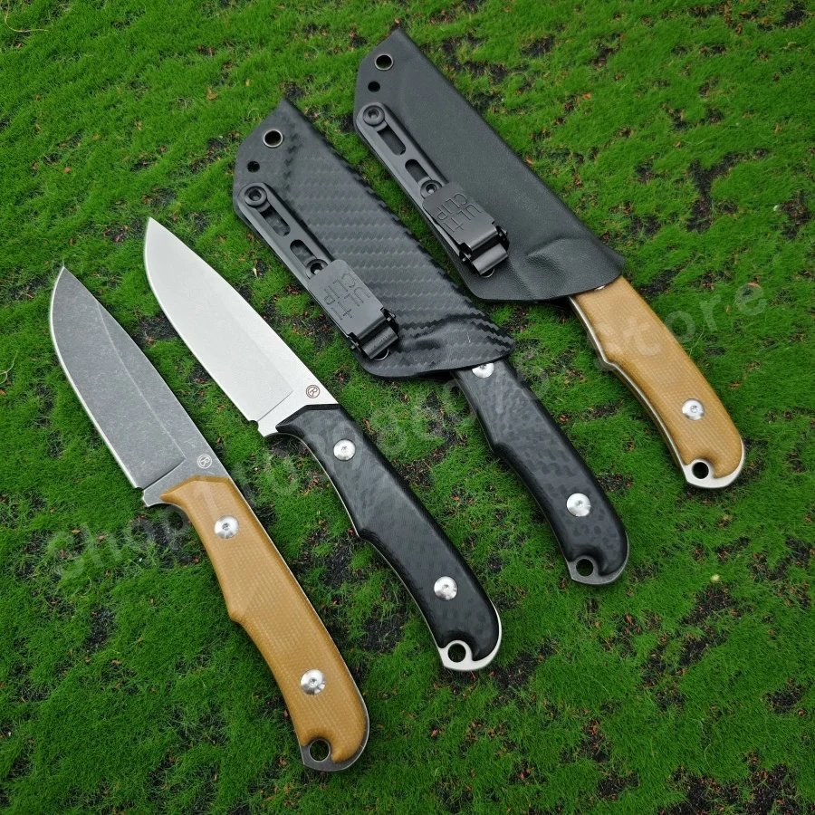 

R Маленький прямой нож D2 Blade G10/кожаная ручка Многофункциональный нож для выживания и исследования для охоты на открытом воздухе Мужские подарки