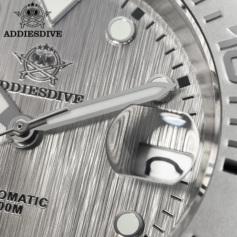 

ADDIESDIVE Luxury Watches Men Automatic Dive Watch NH35A Sapphire Crystal 20Bar Waterproof Super Luminous 316L Steel Wristwatch