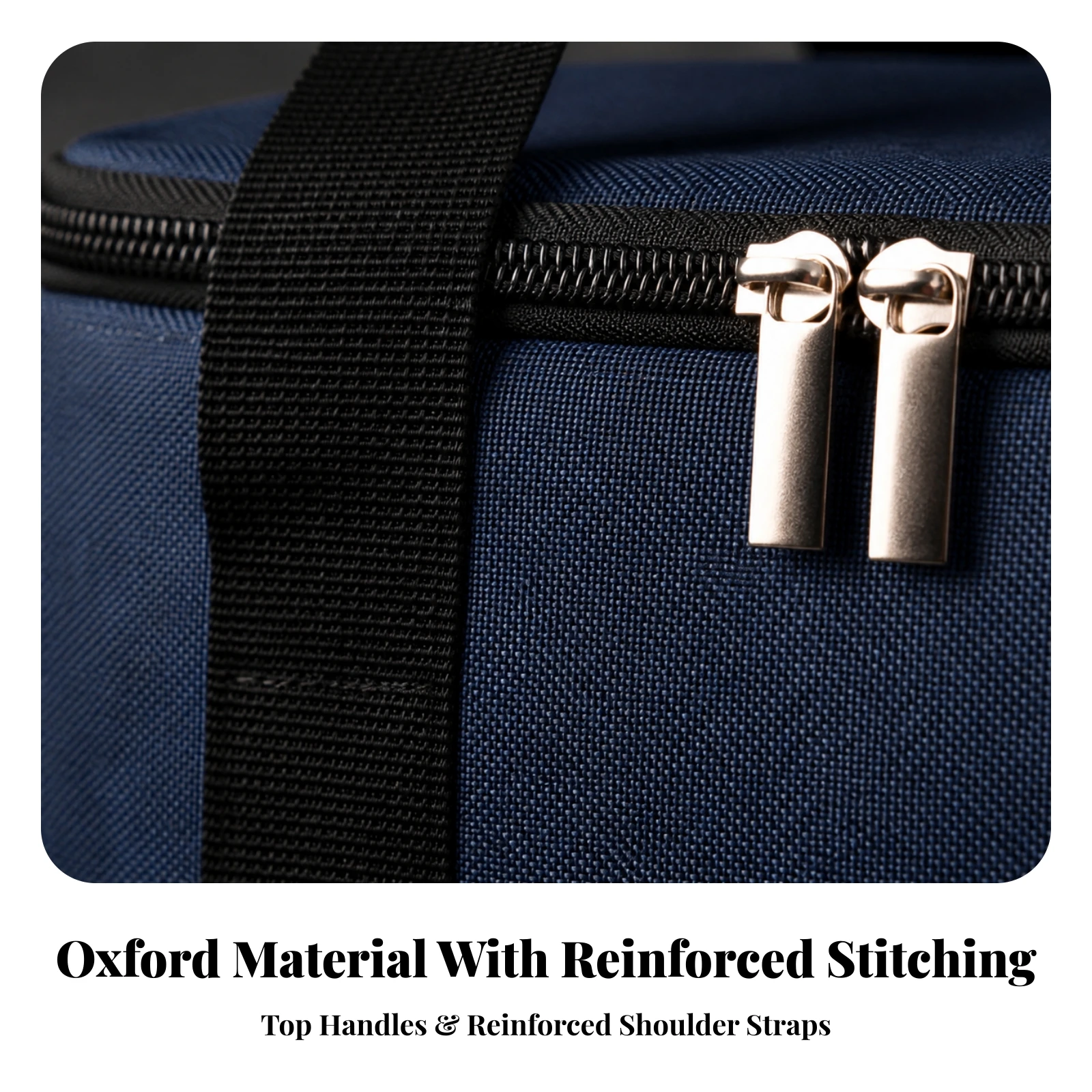 Insulated Cooler Bag Sturdy Cooler Bag with Shoulder Strap Lightweight Food Safe for Outdoor Activities, Picnics