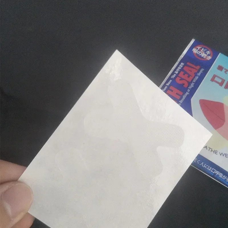 300PCS Atem Schlaf Besser Mund Streifen Rechts Hilfe Stop Schnarchen Nase Patch Gute Schlaf Patch Produkt Einfacher kein Lärm