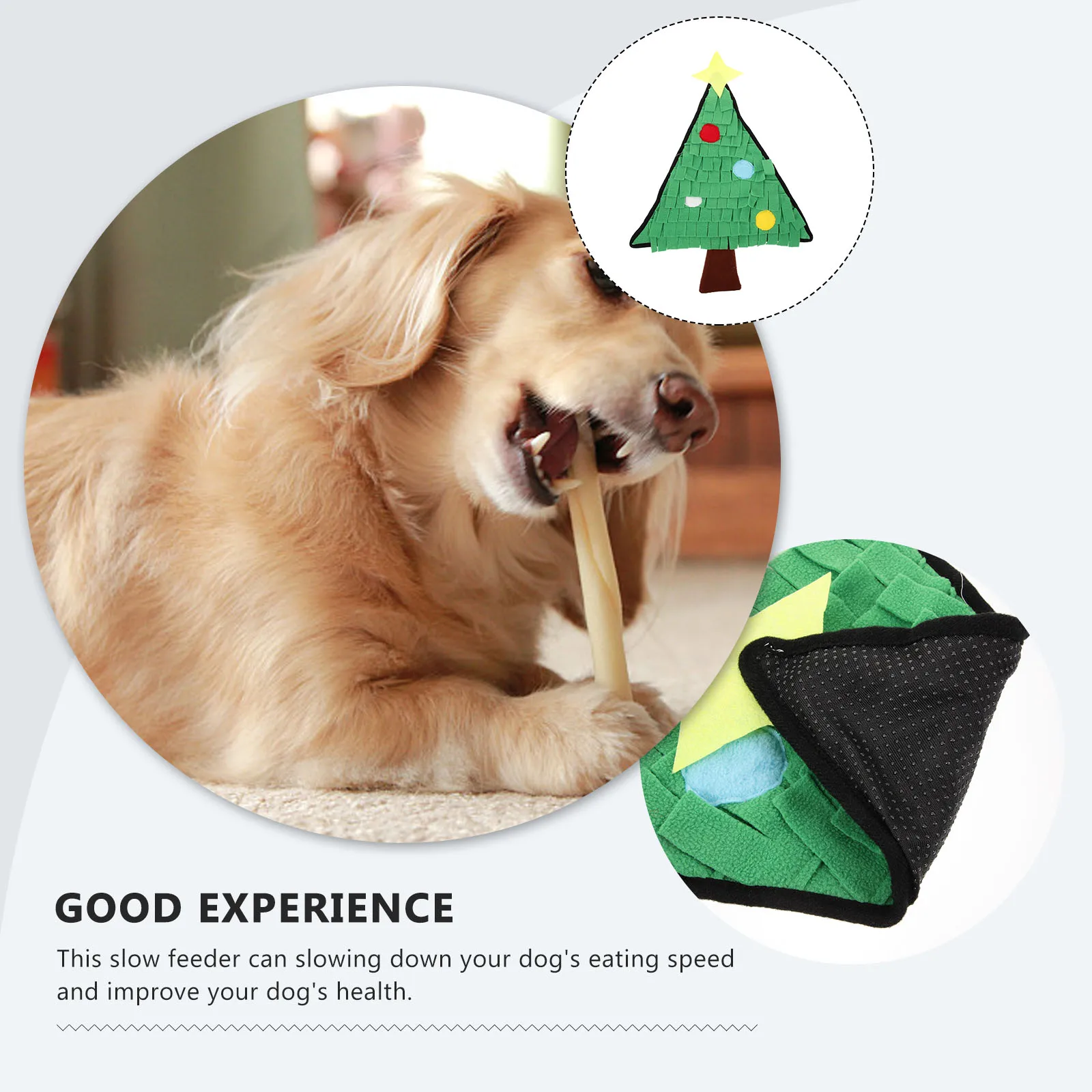

Snuffle Slow Training Sniffing Interactive Puppy Supplies Adorable Feeding Cushion Household Foraging Pad Snuffle Pet Sniffing