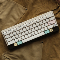 FBB keycap minimalist style 2100 apple PBT sublimation macaron italic customized keyboard simple