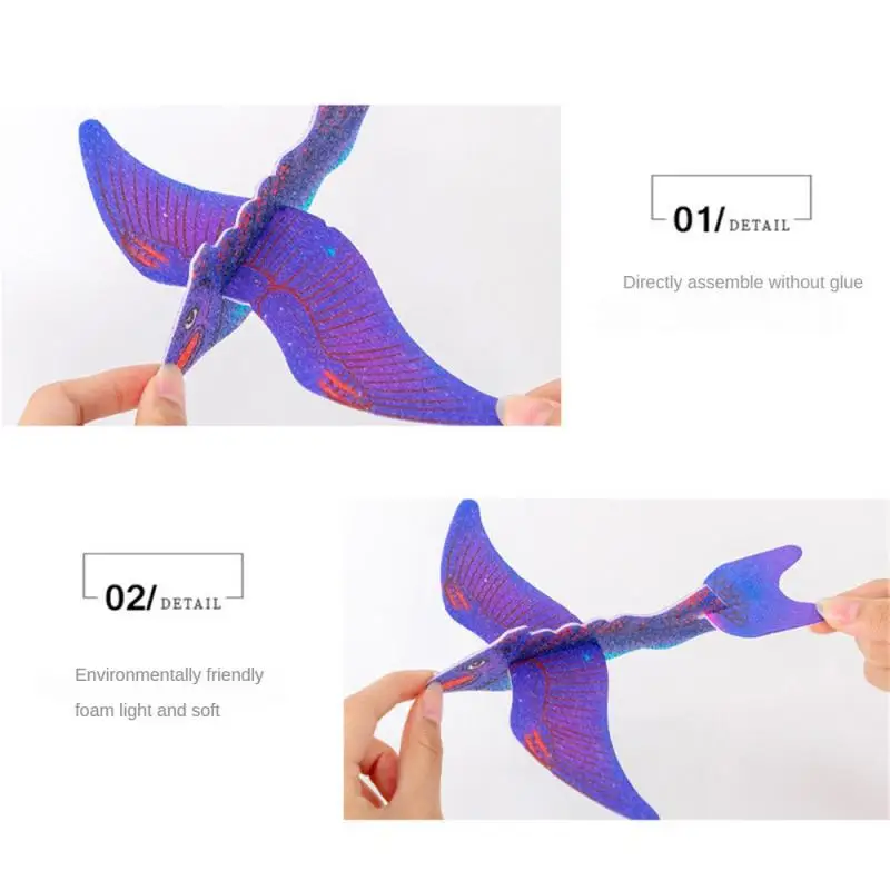 Hand Throw Flying Glider Planes Foam Airplane Outdoor Game Toys for Kids Birthday Party Favors Gift Bag Pinata Fillers