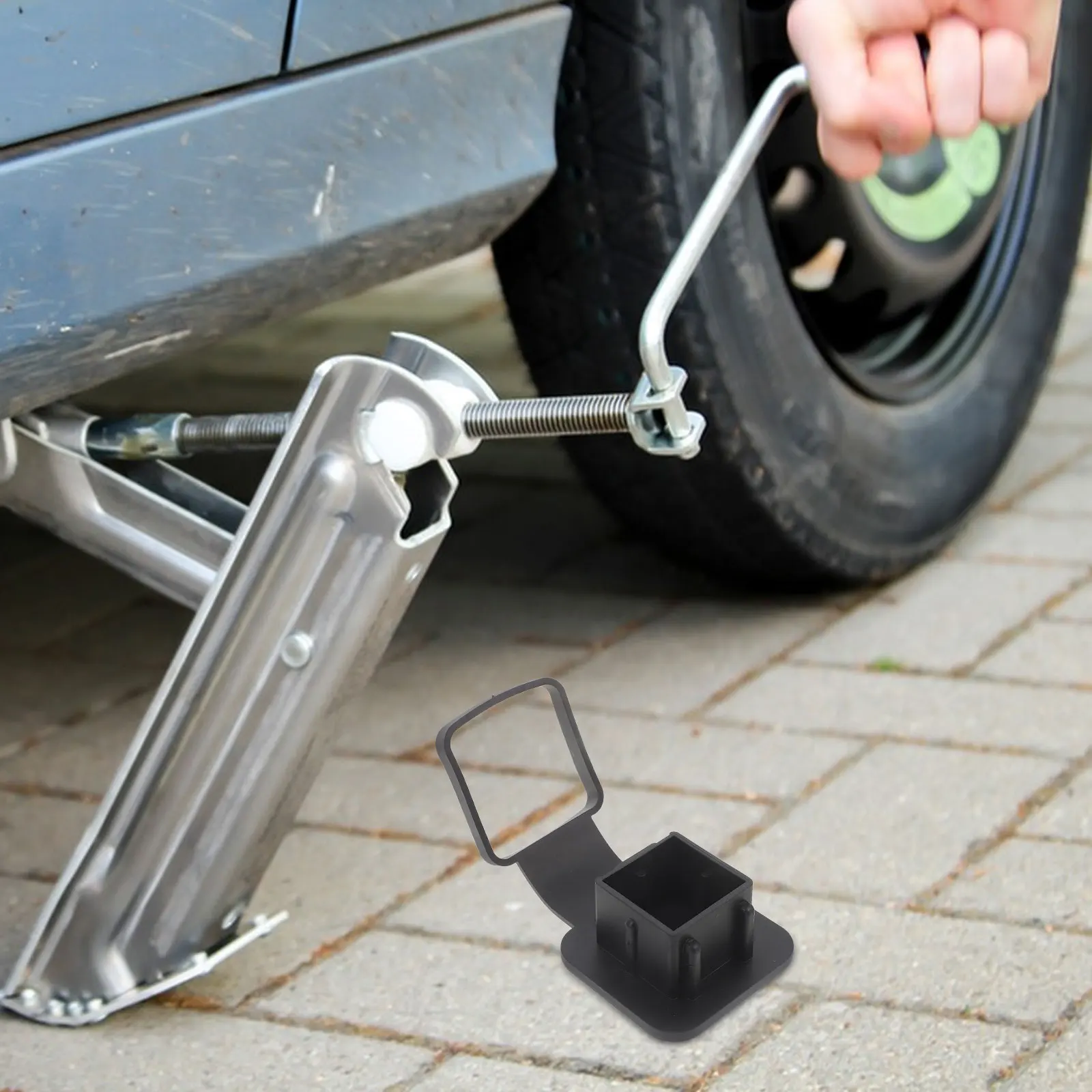 

Trailer Hitch Cover Heavy Duty for Trucks Cars Caravan Pickup Towing Protection Durable Cap Easy Install Scratch Resistant