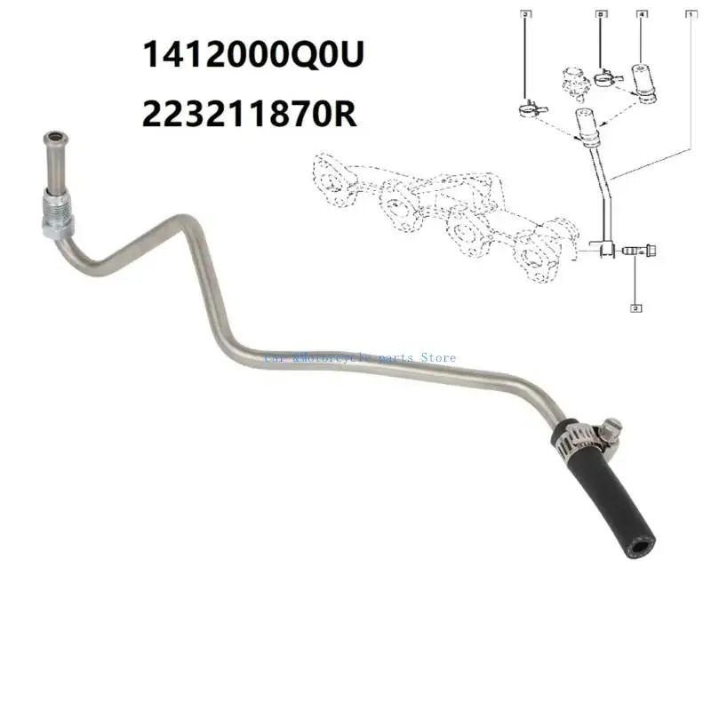 Y9UC مستشعر أنبوب ضغط العادم 223211870R 223216385R 6071420104 6071420004 #2