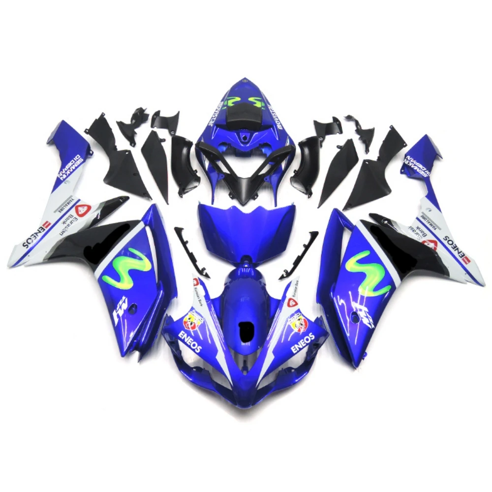 Motorcycle Fairing Kit ABS Plastic Injection For Yamaha YZF R1 YZFR1 YZF-R1 YZF1000 2007 2008 Body Bodykits Accessories Cover