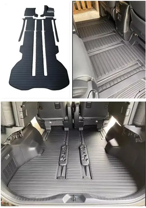 

Top quality, Custom full set car floor mats for Right hand drive Lexus LM 500h 6 seats 2025 waterproof carpets for LM500h 2024