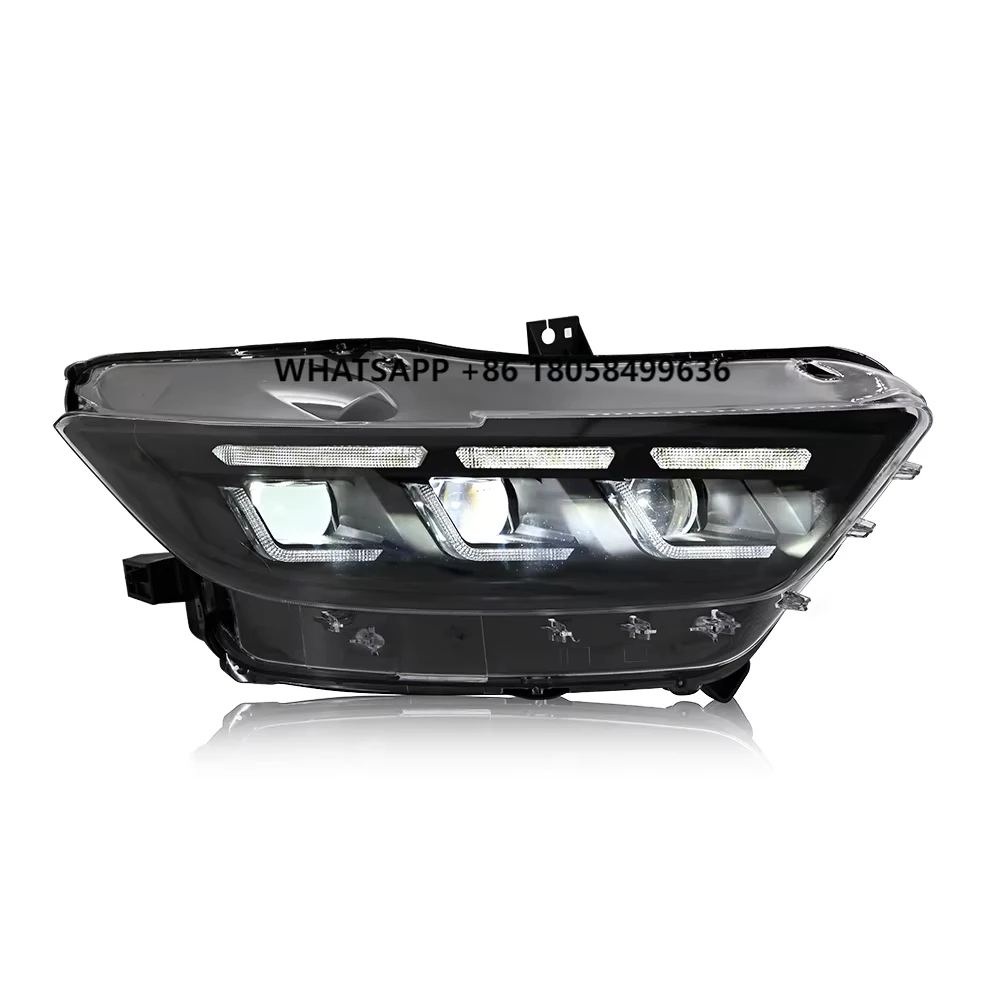 

DK Motion Полностью светодиодные фары Обновление фар для Ford Mustang 2015-2017 DRL