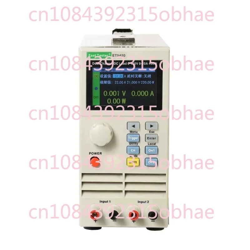 ET5420 ET5410 ET5411 DC Electronic Load Tester High Precision Adjustable Programming Battery Discharge