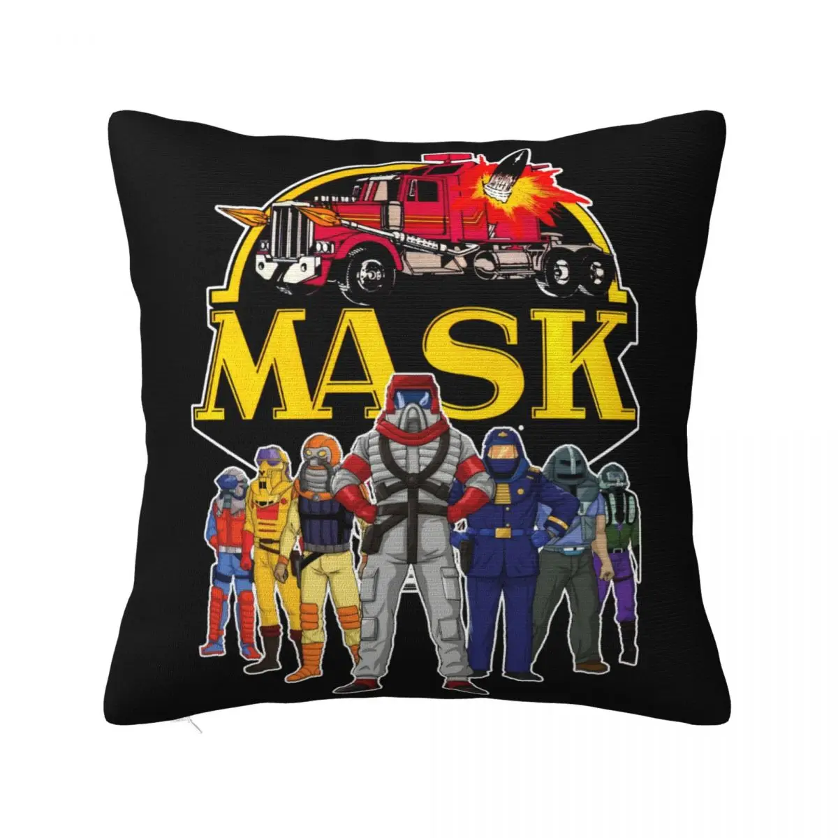 MASK Mug M A S K Cartoon Cars Vehicles Geek Nerd Indie 80S Comic Women Men Pillow Case