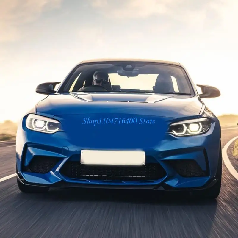 

y1gd Pack of 2 Front Grille V Covers ABS Material Weather Proof For F10 F48 G21 G01 G