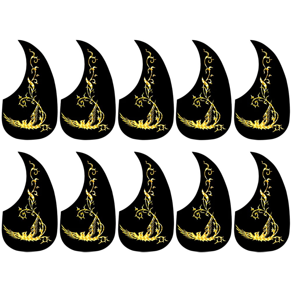 

10pcs 40&41 Inch Guitar Pickguard Acoustic Scratch Plate Anti-Scratch Self Adhesive Electric Guitar Parts Plastic Guard