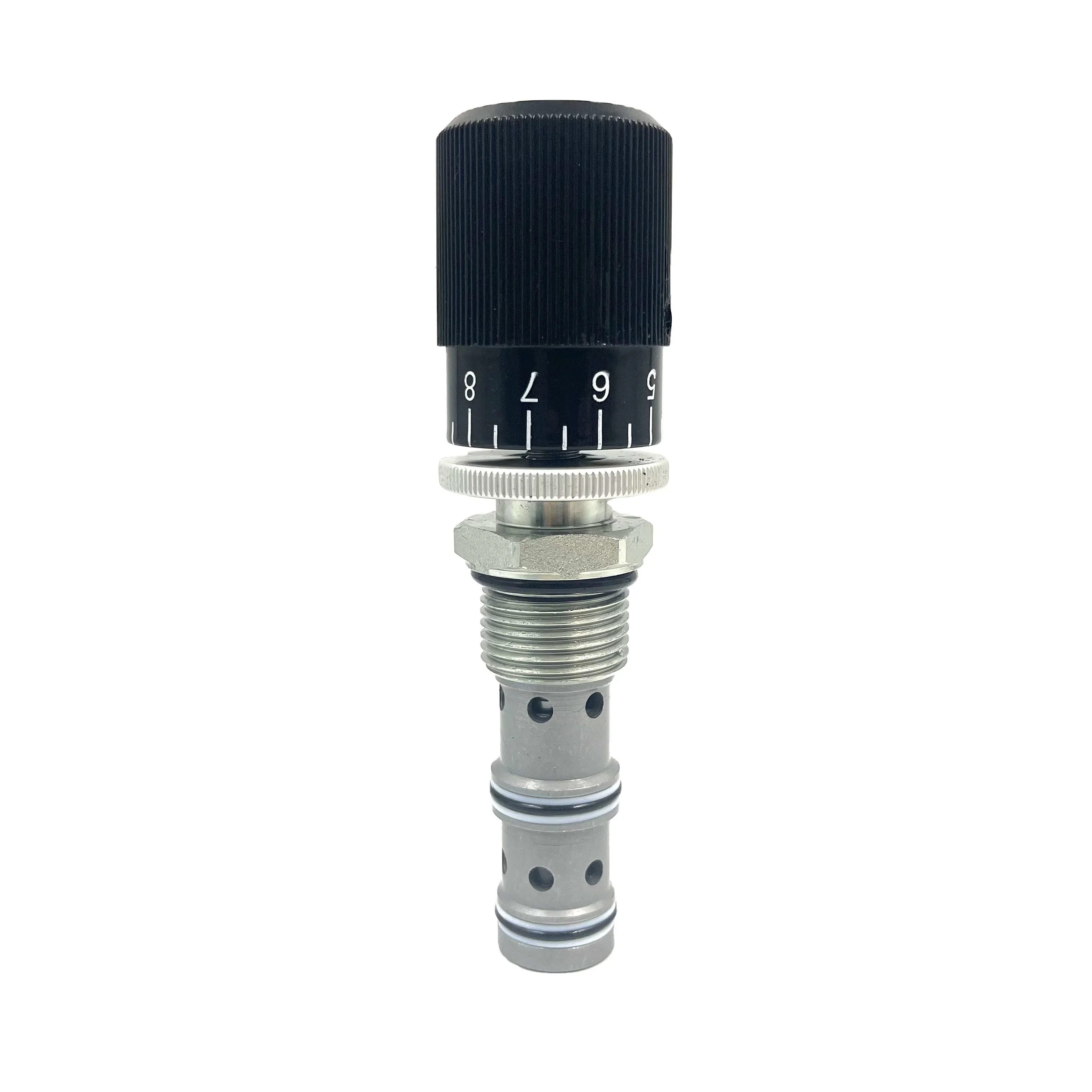 New OEM ODM High Pressure Adjustable Pressure Compensated Flow Control Valve FR12-33 Hydraulic Cartridge Valve