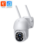 3MP 1296P Tuya APP Full Color Motion Detection WIFI PTZ  IP Dome Camera AI Humanoid Home Security CCTV Intercom Baby Monitor