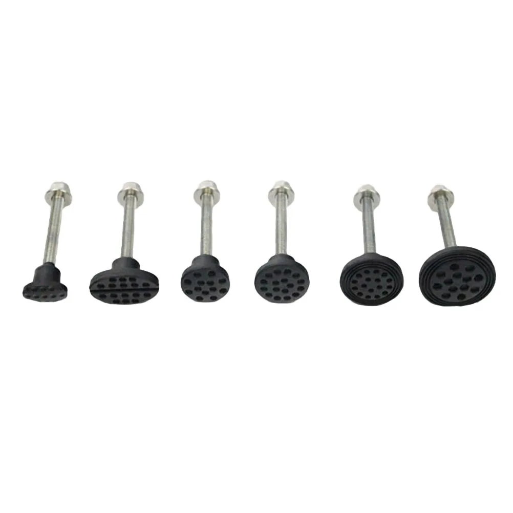 6pcs Car Body Dent Damaged Broken Removal Tool Repair Puller Remover Nut Gasket Kits Dent Repair Sucker Pull Buckle Accessories