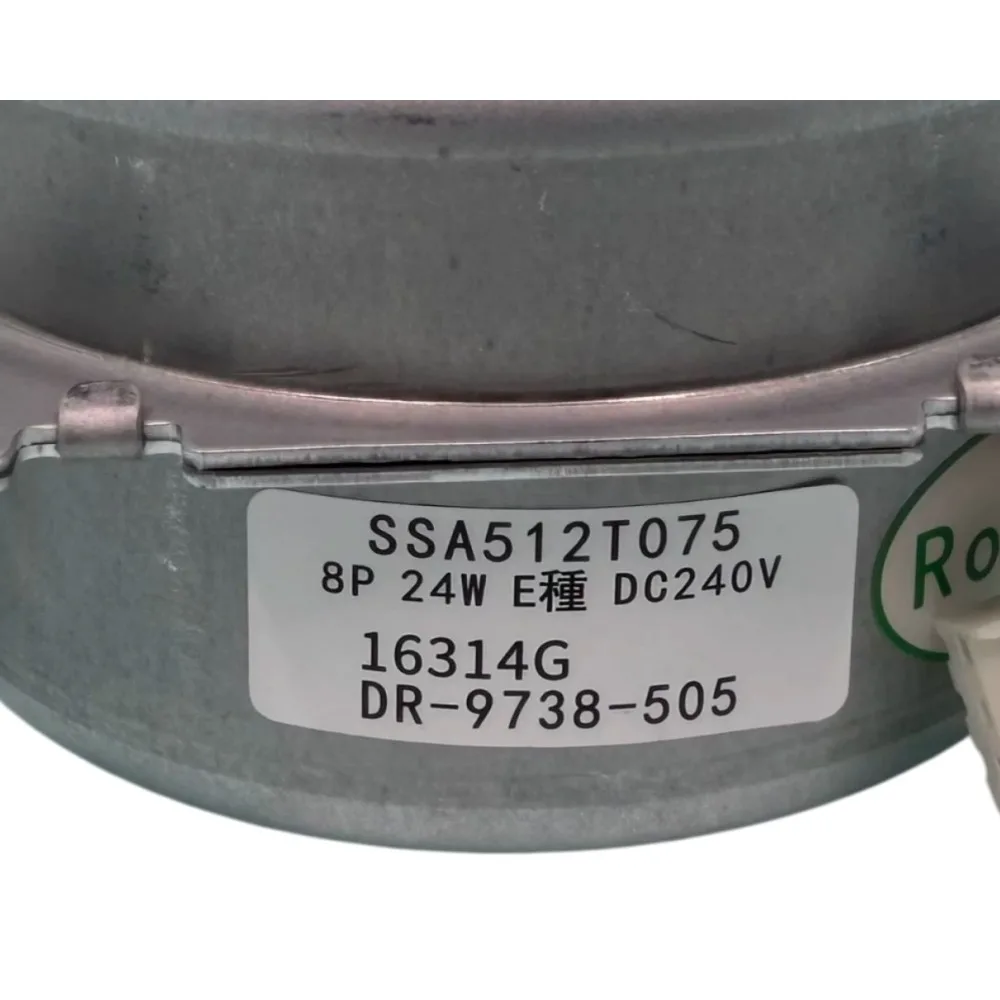 New For Mitsubishi Air Conditioner Outdoor Unit DC Fan Motor SSA512T075 24W DC240V Conditioning Parts
