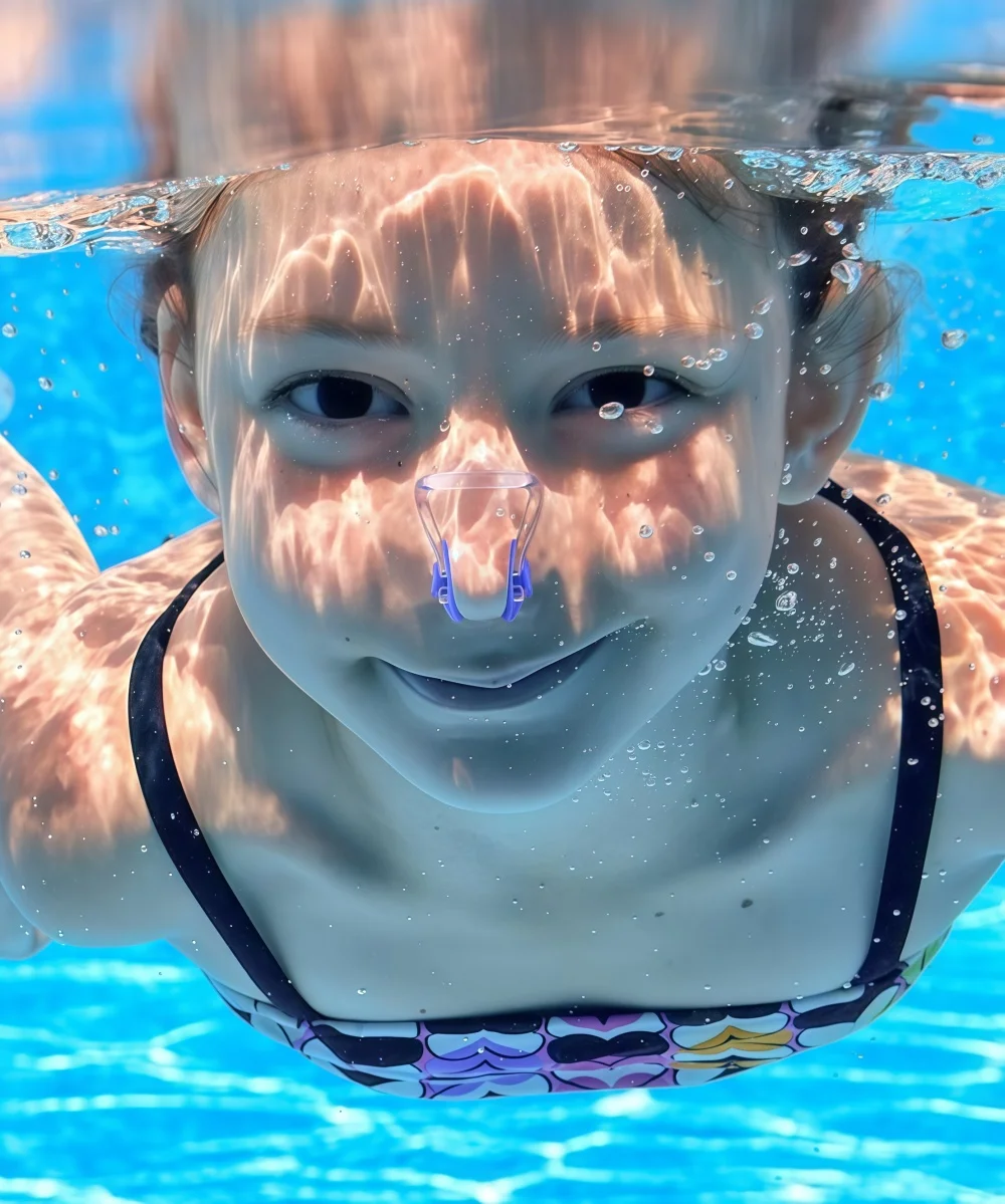 Soft Silicone Swimming Nose Clip Reusable Comfortable Diving Surfing Nose Plugs for Adults & Children Pool Accessories