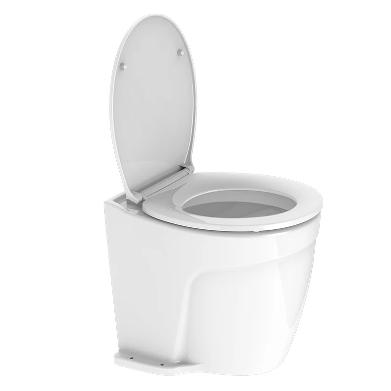 SEAFLO 12V 24V Yacht Toilet RV Sailing Yacht Self-Priming Toilet Marine Accessories Car Ceramic Toilet