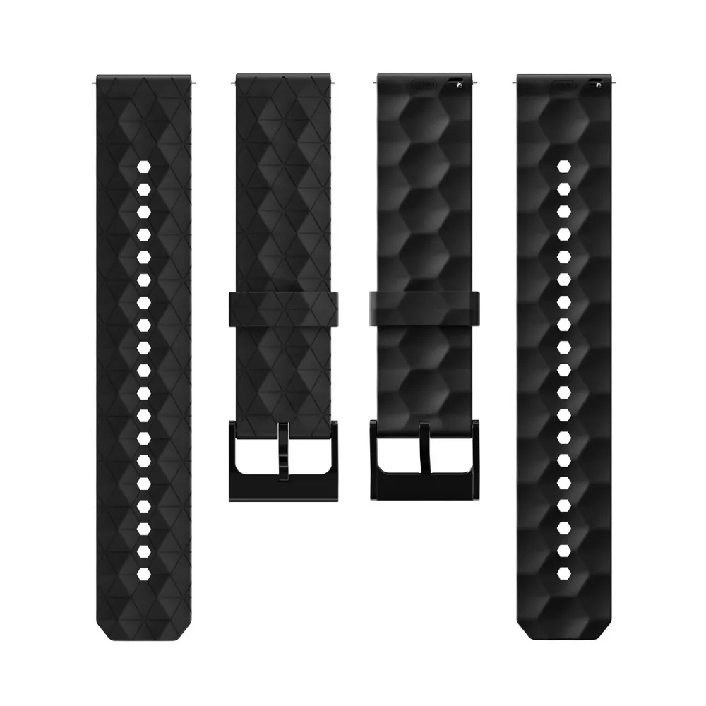 20mm 22mm Silicone Band for Samsung Galaxy Watch 3/4/5/6/Classic Bracelet for Amazfit GTR 47mm/GTR 4/GTS/Huawei Watch 4/GT 2 3 4