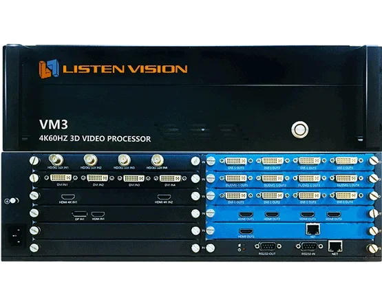 LISTEN VISION VM3 โปรเซสเซอร์วิดีโอ LED 3D 4K60HZ