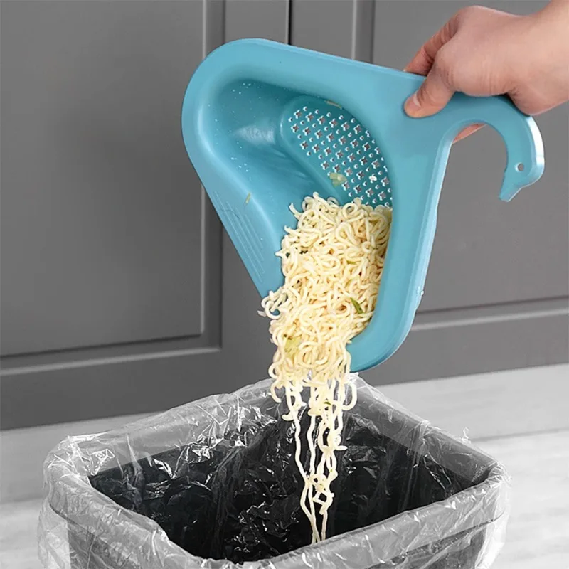 Kitchen Sink Drainage Basket Swan Drainage Rack Suspended Faucet Tripod Trash Filter Fruit & Vegetable Sink Filter Rack