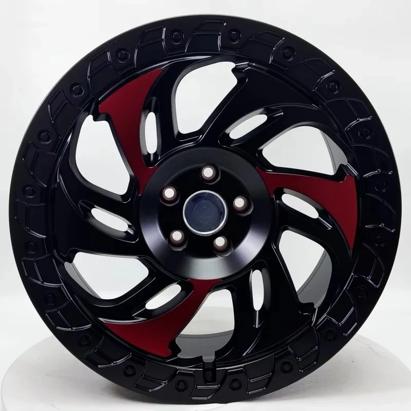 

Заводские настройки кованых ступиц пассажирского колеса из алюминиевого сплава OEM ODM различных размеров, матовый, черный, красный, с замком