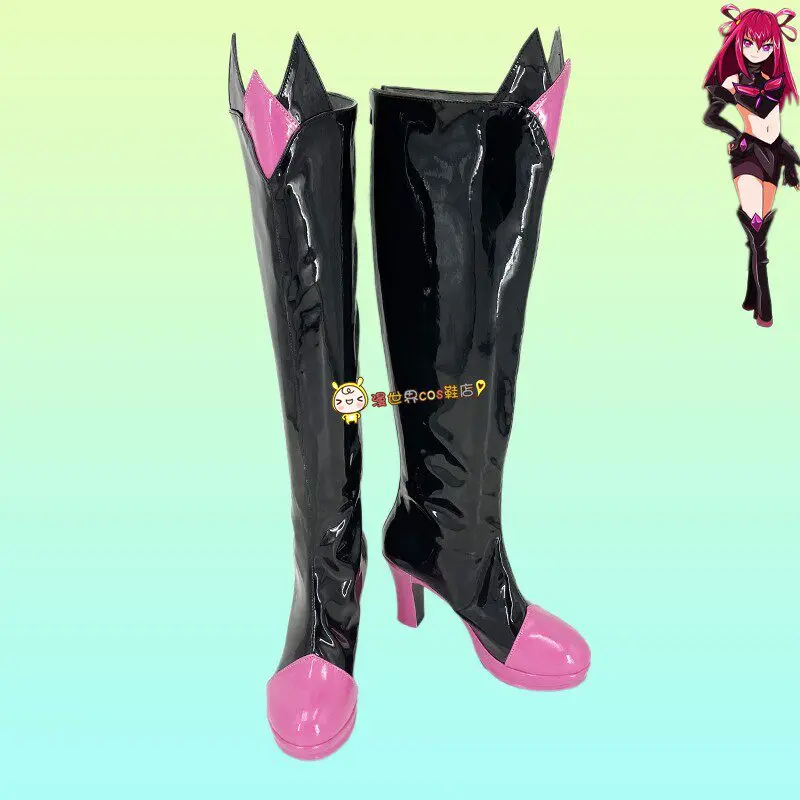 

Yes! Pretty Cure 5 Pink Dark Dream Cosplay Shoes Dark Pretty Cure 5 high-heeled Boots