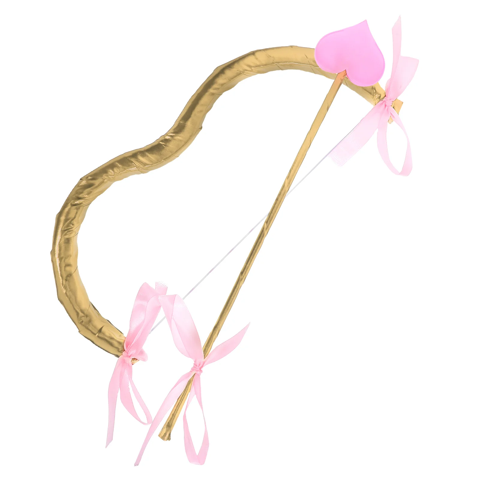 

Cupid Props Accessory Mens Costume Kit Small for Cosplay Party Favor Golden Man
