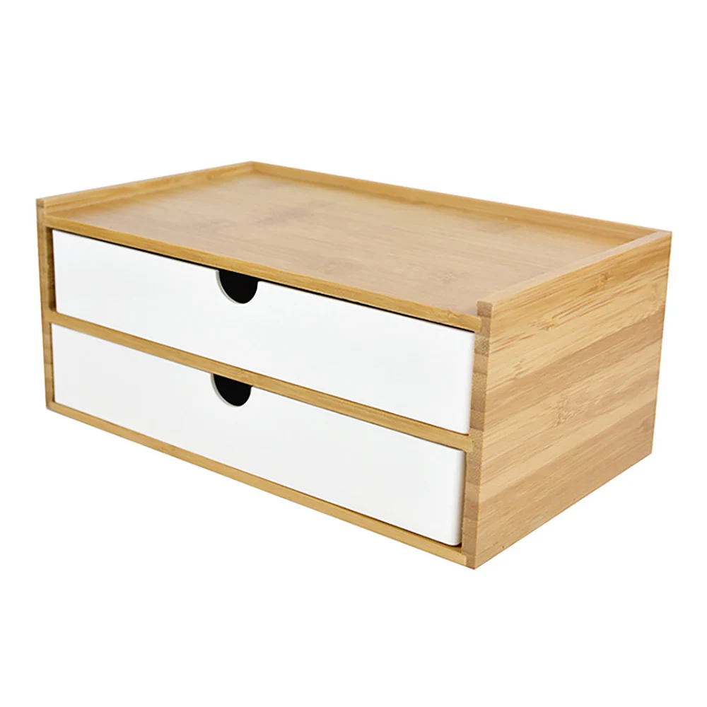 

Multi-Layer Storage Supplies Nan Bamboo Board Storage Box Hotel Guest Room Drawers Storage Drawers Jewelry Box A