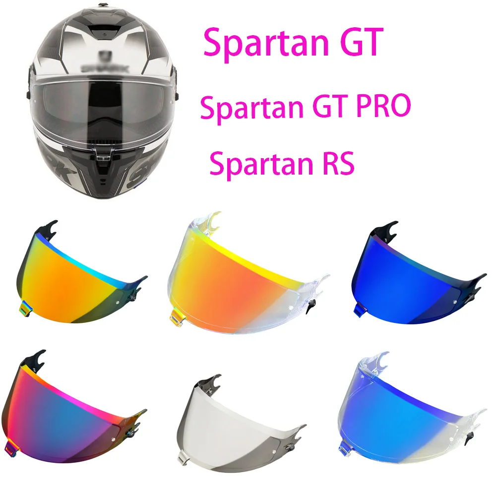

SPARTAN RS Helmet Visor lens Motorcycle Full Face Helmet Visor Lens Replacement Lens For SHARK SPARTAN GT / GT PRO