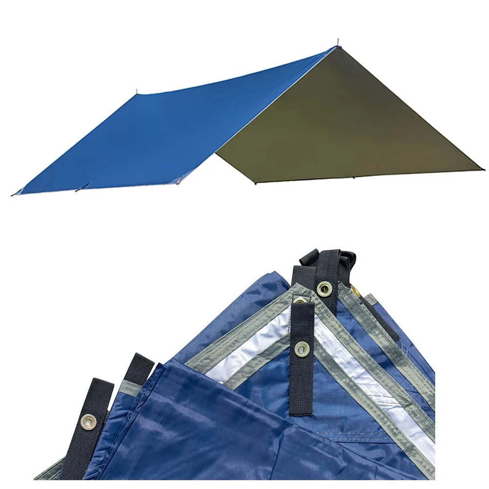 Waterproof Oilcloth Tent Sunshade Super Light Garden Canopy Sunshade Outdoor Camping Sunshade Tarpaulin Tourist Beach Sunshade