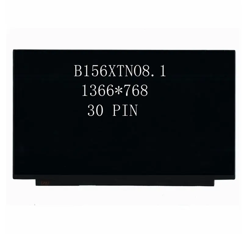 

ЖК-экран для ноутбука 15,6 дюйма B156XTN08.1, дисплей 1366*768 EDP, 30-контактная матрица