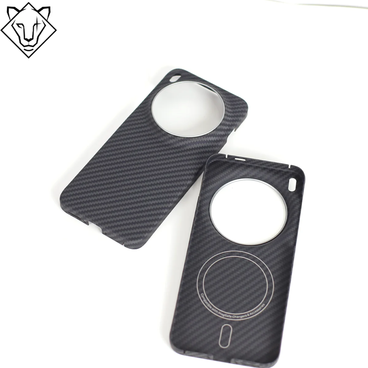 حافظة مغناطيسية لهاتف Vivo X300 Pro من ألياف الأراميد الكربونية X300 Kevlar حافظة واقية من ألياف الكربون غلاف الهاتف المحمول