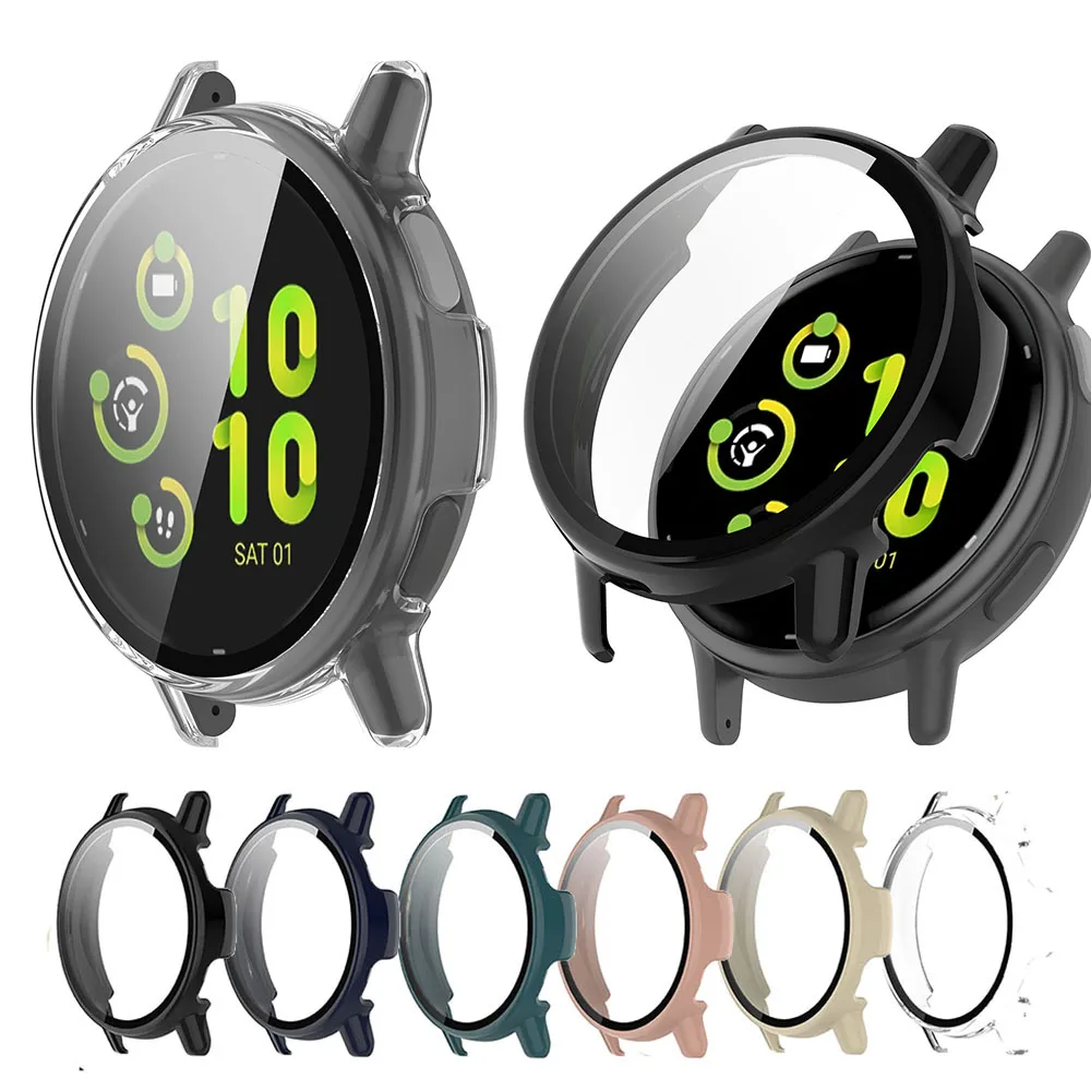 حافظة حماية للغارمين فيفوكتيف 5 ، واقي كامل للشاشة ، غطاء زجاجي