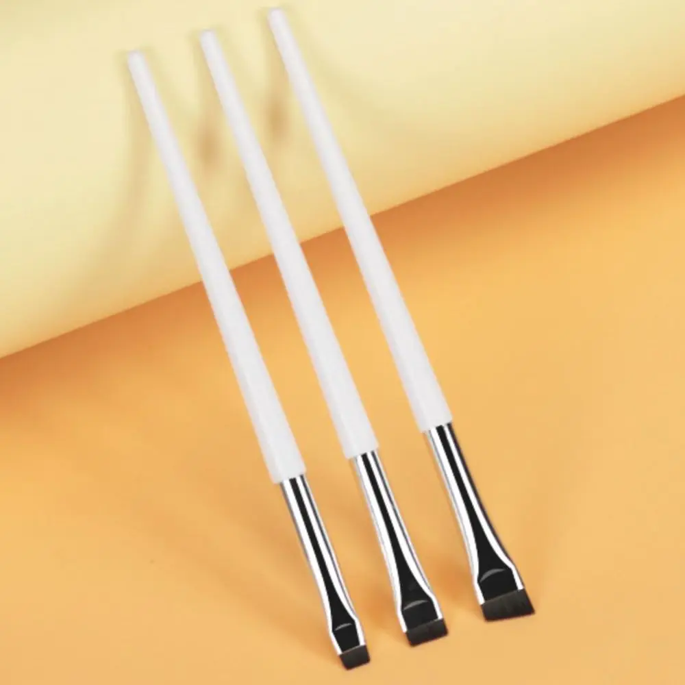 Blade Makeup Brushes Angled Thin Eyebrow Brush Flat Fine Eyeliner Brush Professional Liner Brow Beauty Make Up Tool