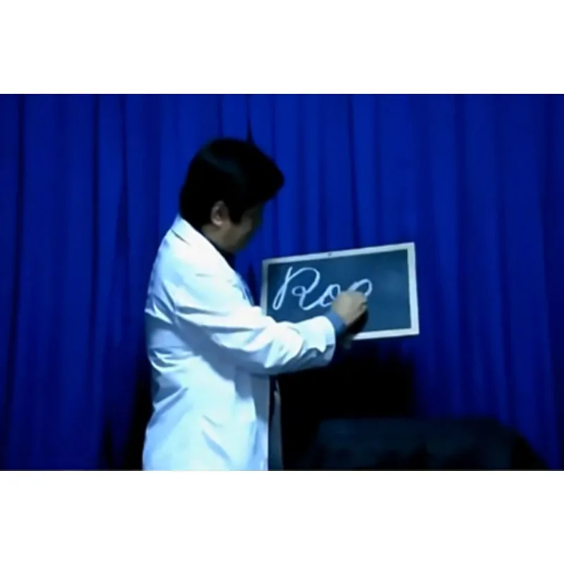 Rope Black Board Write Rope Appearing In the Board Magic Tricks Professional Magician Stage Illusion  Funny Mentalism