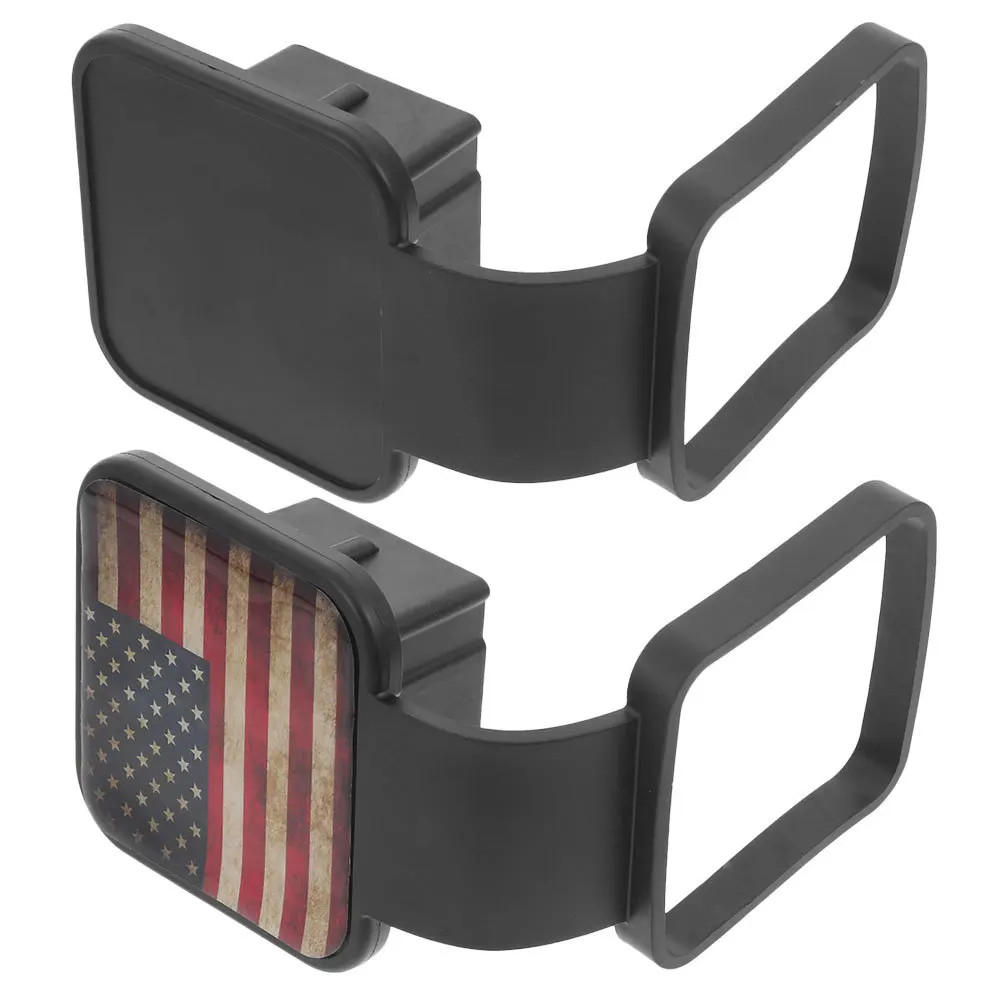 قطعتان من غطاء وصلة المقطورة من السيليكون المطاطي المتين سهل التركيب بدون أدوات عالمية مناسبة لحماية وصلة السحب لشاحنة السيارة #6