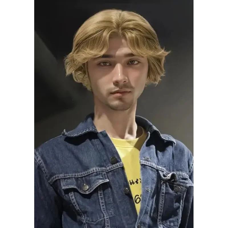 

Игра вьющиеся аня Джимми Дайсуке, парик для косплея, для полоскания рта, женские короткие волосы, супер принцесса Дейзи, аня, парики для косплея, ролевые игры