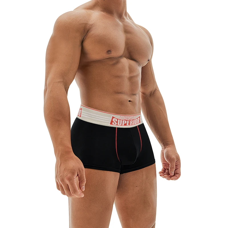 Brand Mens Boxer Sexy Underwear Boxershorts Cotton Soft Underpants Male Sissy Panties 3D Pouch Shorts Under Wear Pants Hombres