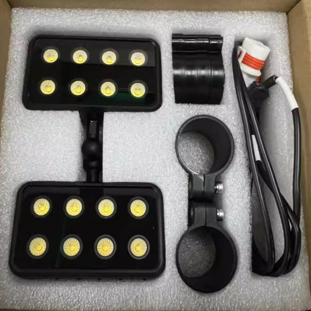 

New product EFT SL80 smart spotlight 25 meters search distance for night plant protection operations easy installation
