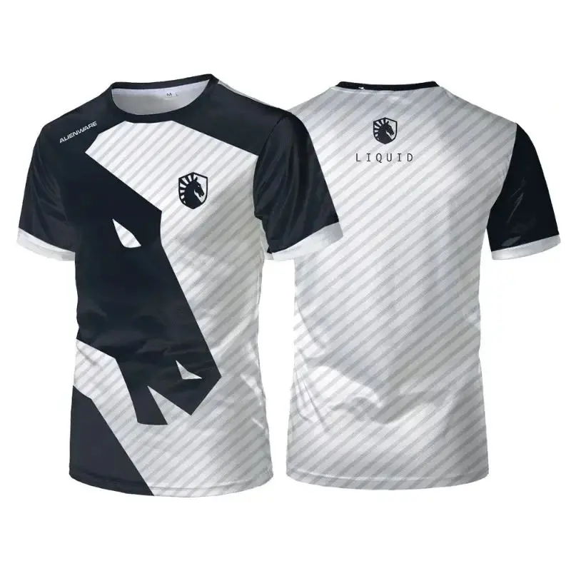 New Team Liquid esports uniforme T-shirt CSGO LOL DOTA2 gioco competizione T-shirt casual traspirante camicia sportiva top da ragazzo T-shirt