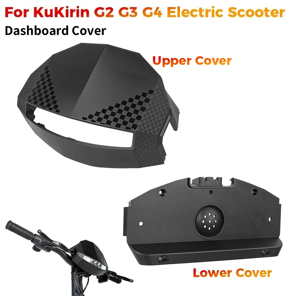 Electric Scooter Dashboard Upper Or Lower Shell Cover for Kugoo KuKirin G2 G3 G4 Display Screen Plastic Casing Parts Accessories
