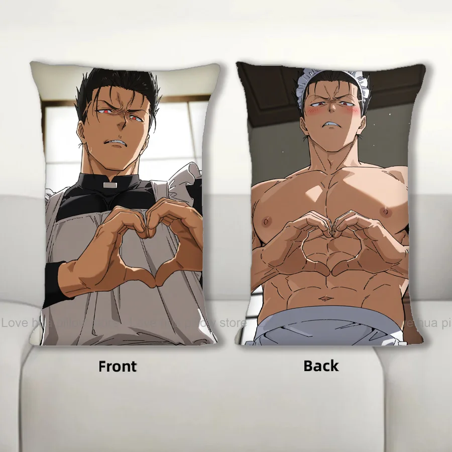

Dakimakura Anime Barou Shouei Body Pillow Cover Sofa Cushion Double-side Print Throw Pillow Case 40X60cm