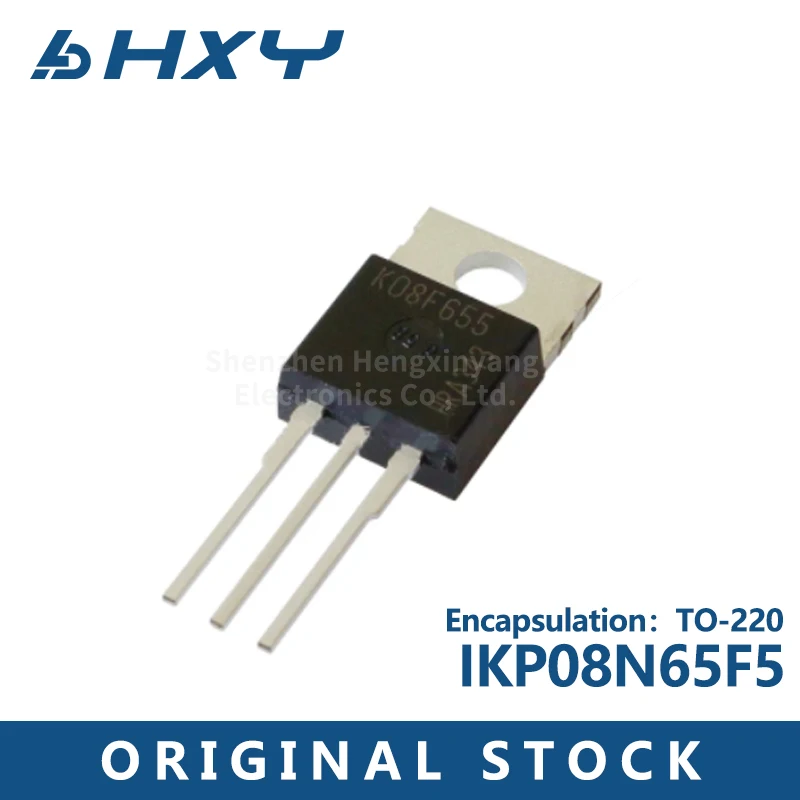 1PCS     IKP08N65F5 Silk screen K08F655 TO 220 IGBT Single tube 650V18A