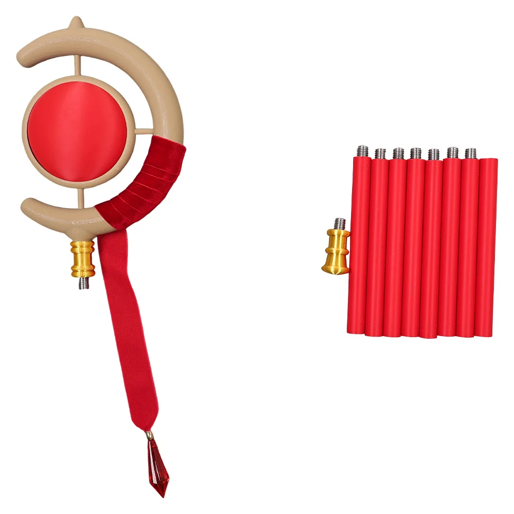 فانتازيا فريرين الموظفين قضيب تأثيري عصا سحرية أنيمي سوسو من فريرين Disfraz زي اكسسوارات هالوين كرنفال حفلة الدعامة #5