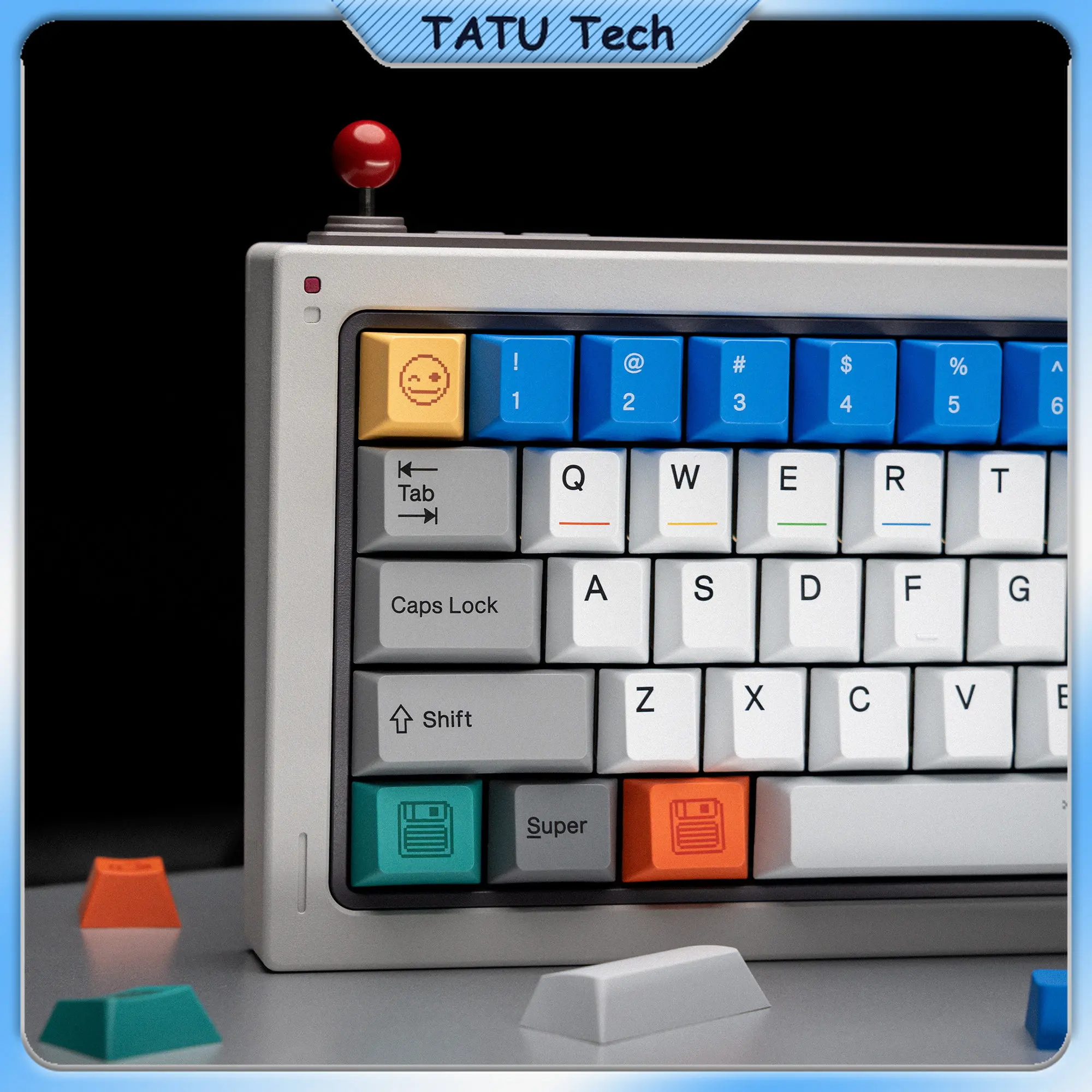 80Retros GB65 GAME1989 65 Barebone Mechanical Keyboard Kit CNC Aluminum Case Gasket Mount Hot Swappable PCB Custom DIY Keyboard